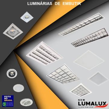 Luminária para forro de gesso