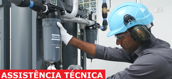 Assistência técnica compressor de ar pneumático industrial